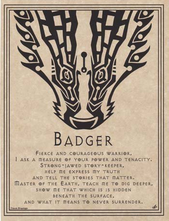 (image for) Badger Prayer