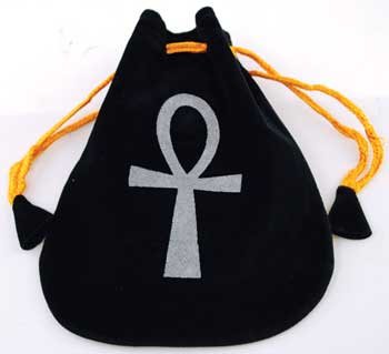 (image for) Ankh Velveteen Bag 5"