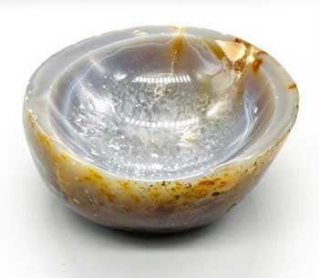 (image for) 4"-6" Agate Natural offering bowl
