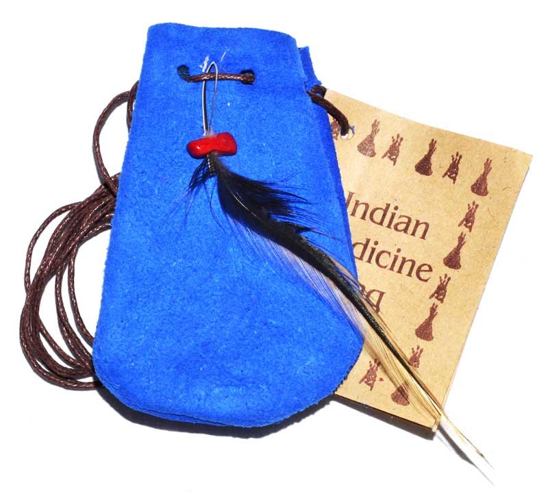 (image for) 3" Medicine Dream bag Blue