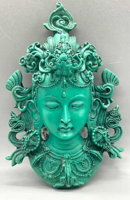 (image for) 8" Tara Mask turquoise